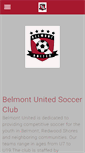 Mobile Screenshot of belmontunited.net